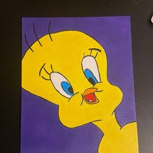Looney tunes painting